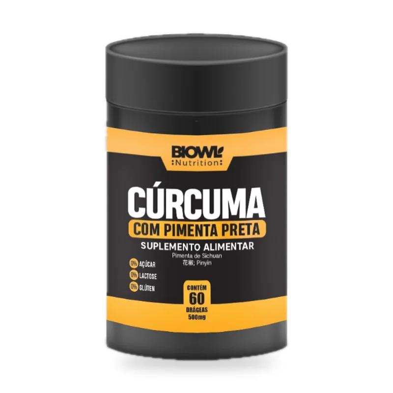 Cúrcuma com pimenta preta