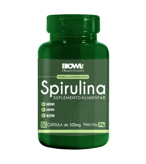 Biowl Nutrition Spirulina 60 Caps
