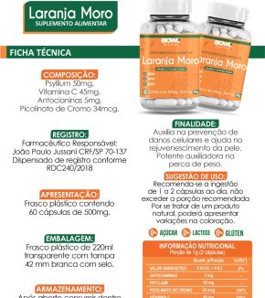 Ficha Técnica Laranja Moro